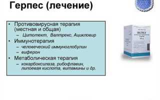 Чем лечить герпес